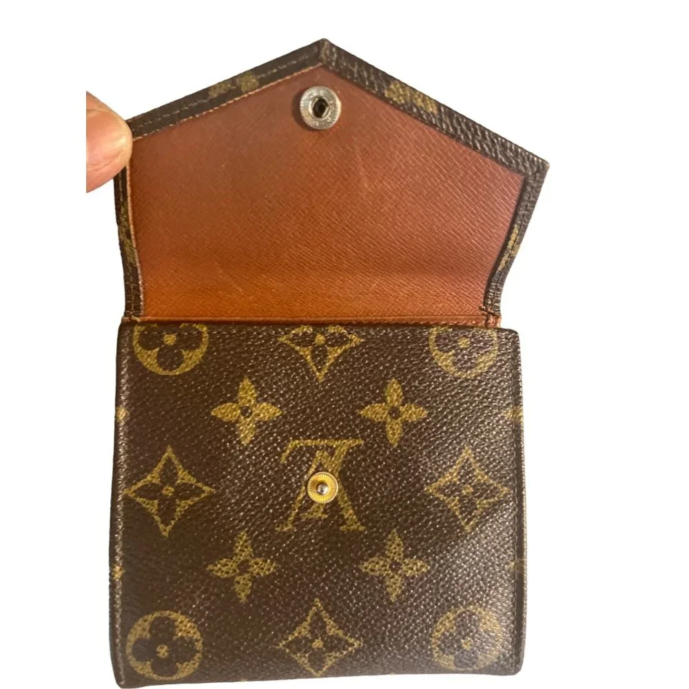 Authentic Louis Vuitton‎ Monogram Porte Monnaie Billets Wallet M61660 LV 4687G